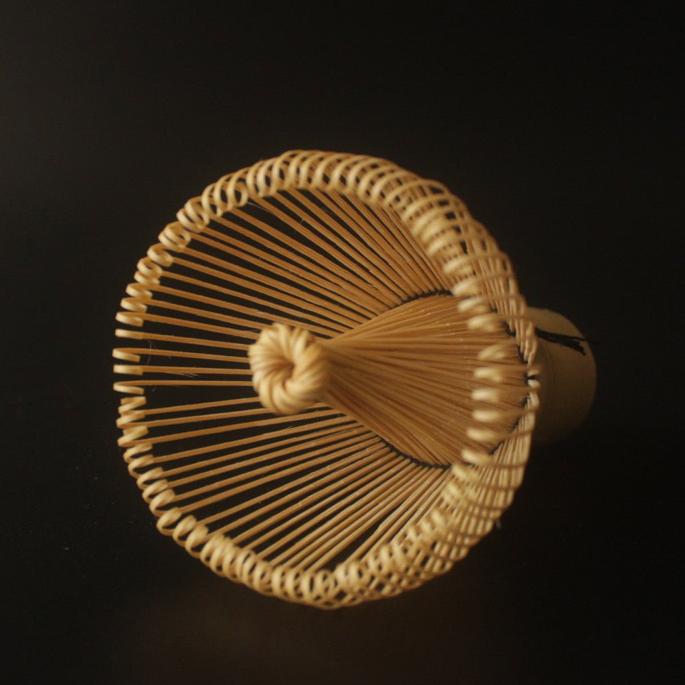 Bamboo Matcha Whisk – 100 - Prong Handmade Chasen for Frothy Matcha - ZENRC Matcha Set