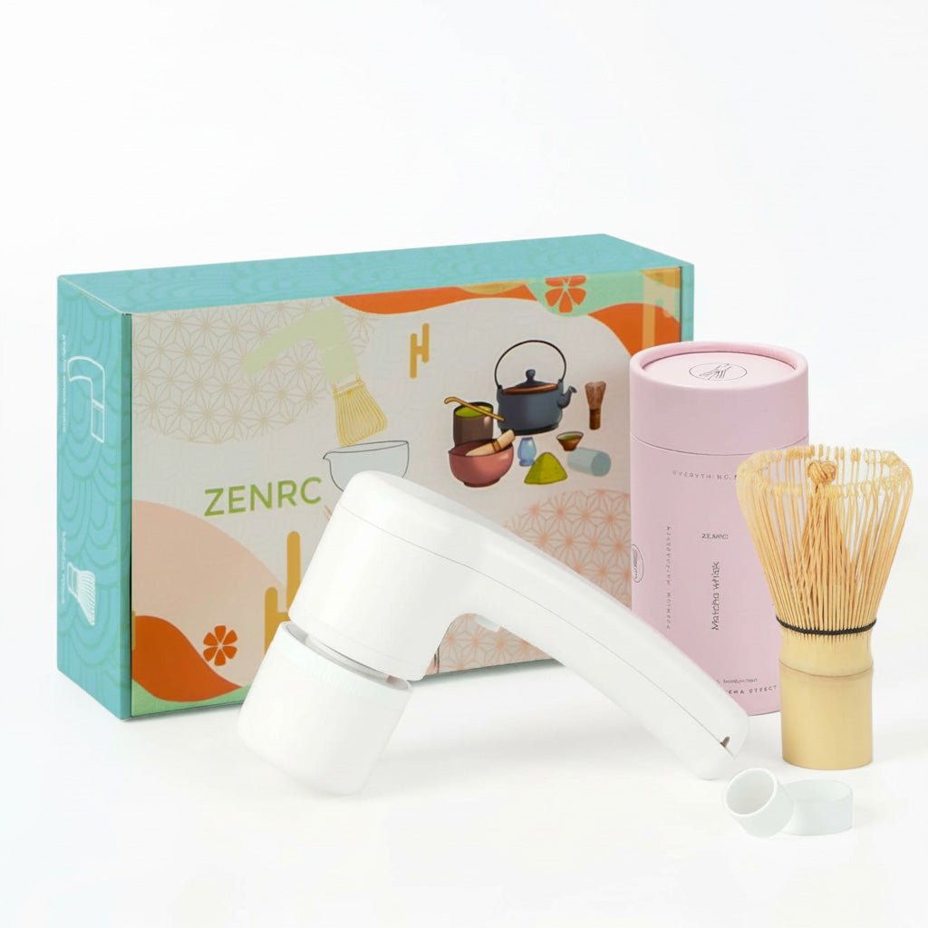 Electric Matcha Whisk Kit - Machine & Bamboo Whisk - ZENRC