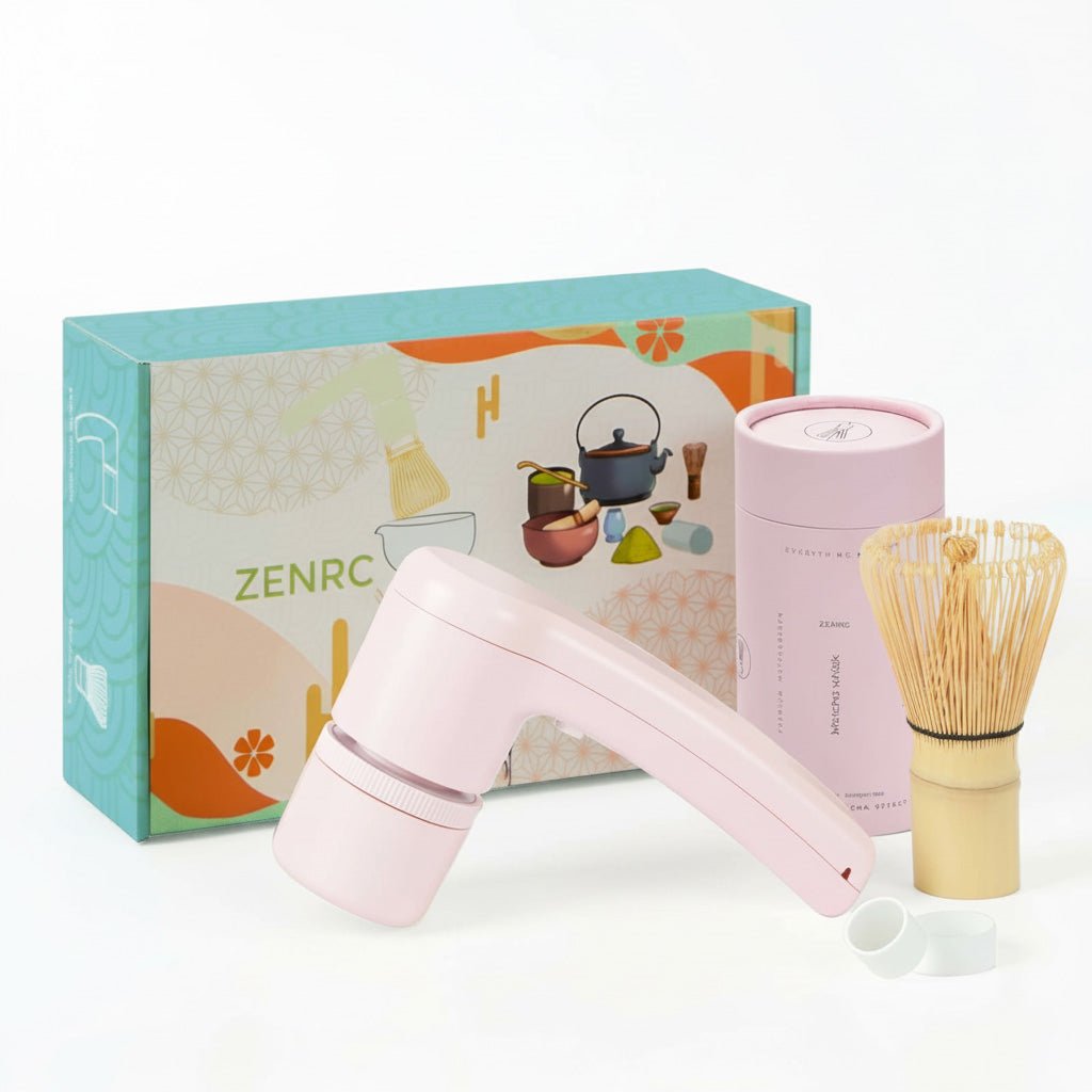 Electric Matcha Whisk Kit - Machine & Bamboo Whisk - ZENRC