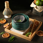 Matcha Green Tea Gift Set – 6 - Piece Ceramic Kit with Traditional Bowl (No Tray) - ZENRC Matcha Set