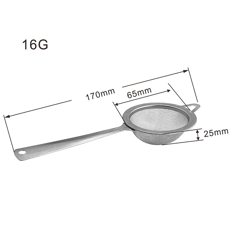 Matcha Sifter - Stainless Steel, 40 - Mesh, 170mm Handle for Clump - Free Matcha - ZENRC Matcha Set