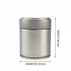Matcha Tin Can – 60mm Diameter, 68mm Height, Airtight Food - Safe Storage - ZENRC Matcha Set