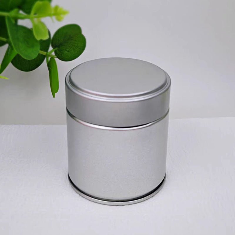 Matcha Tin Can – 60mm Diameter, 68mm Height, Airtight Food - Safe Storage - ZENRC Matcha Set